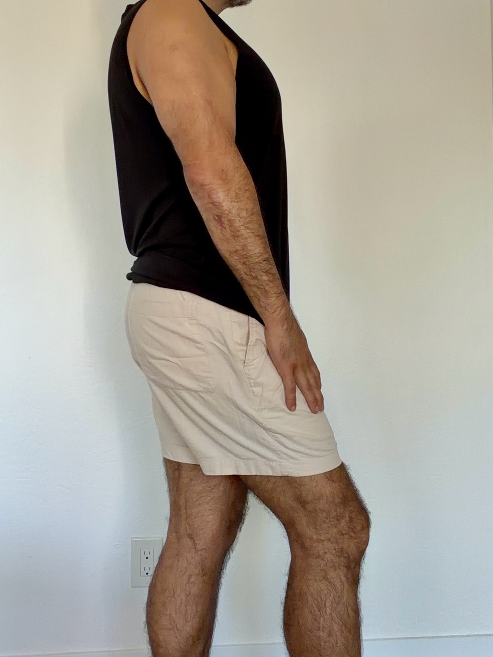 uniqlo stretch linen blend casual short - Picture 2 of 5